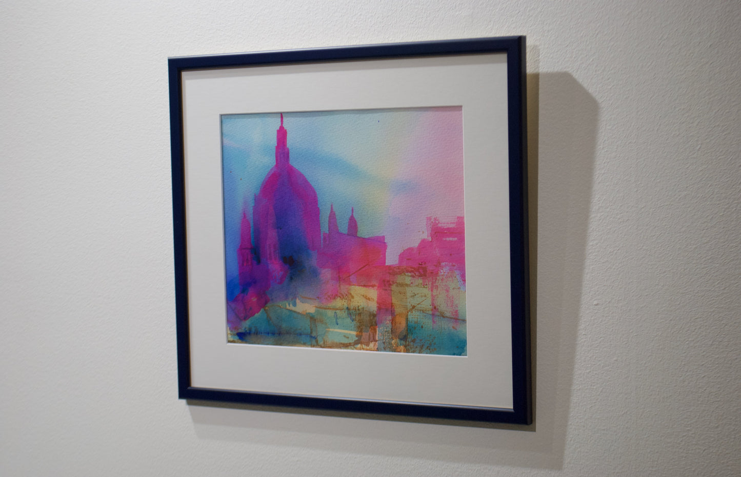 Katarina kyrka - Akvarell