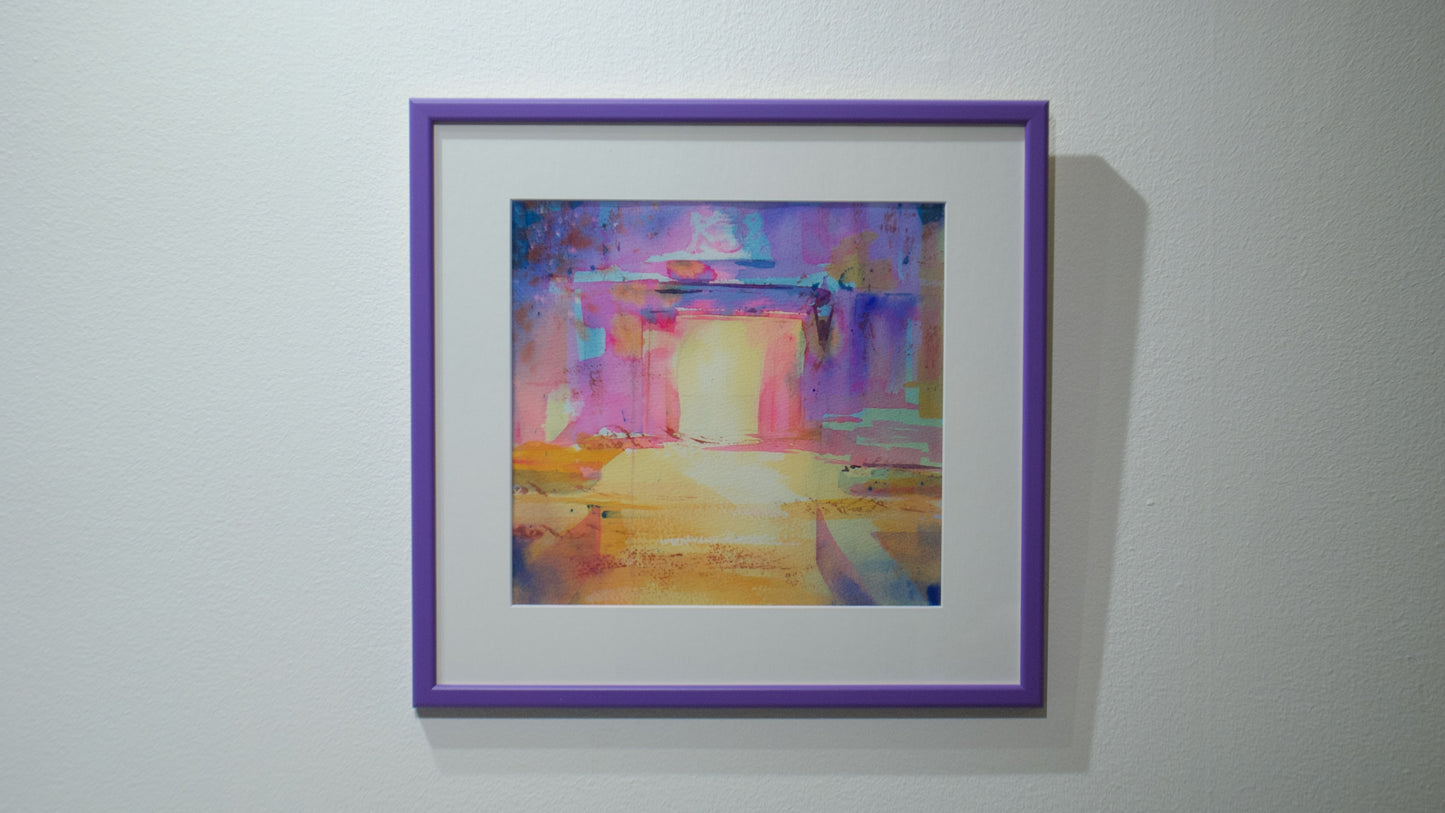 Nederländska Ambassaden - Akvarell