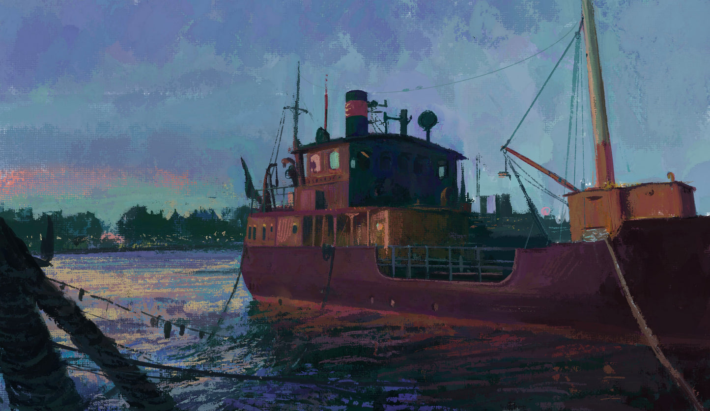 SS Orion - Print (Begr. upplaga)