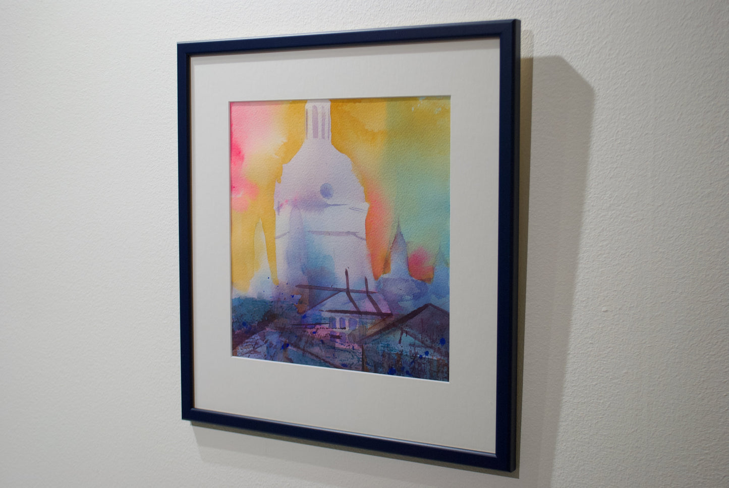 Katarina kyrkotorn - Akvarell