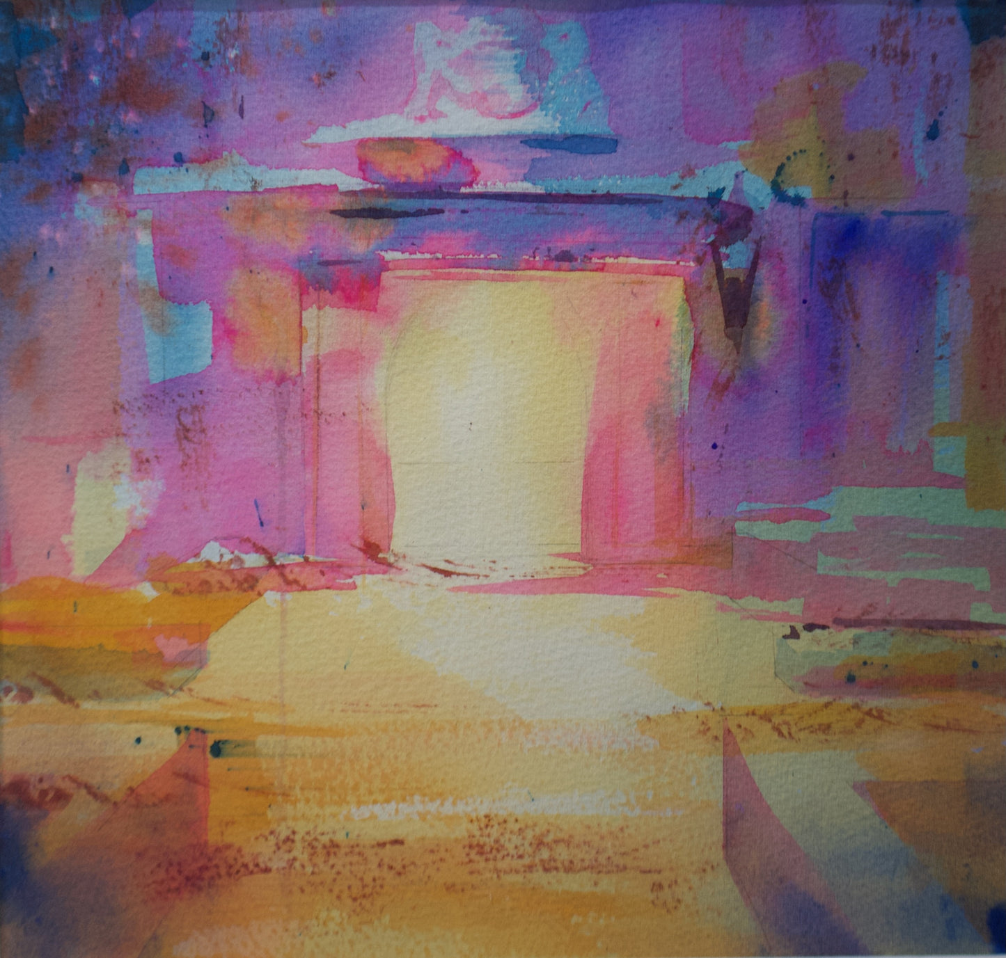 Nederländska Ambassaden - Akvarell