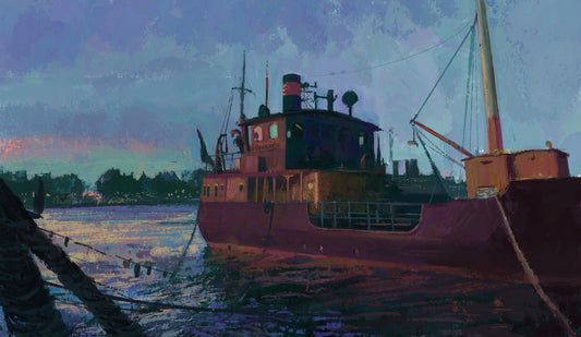 SS Orion - Print (Begr. upplaga)